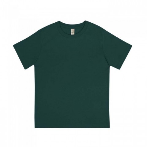 Ciemnozielona dziecięca koszulka GOTS Classic Jersey T-shirt EPJ01