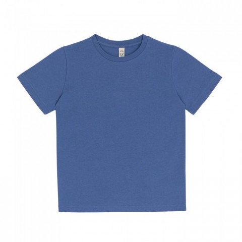 Niebieska dziecięca koszulka GOTS Classic Jersey T-shirt EPJ01