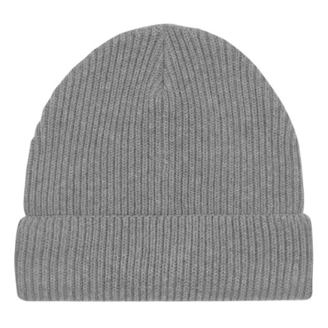 Mid Heather Grey - Czapka beanie Fisherman