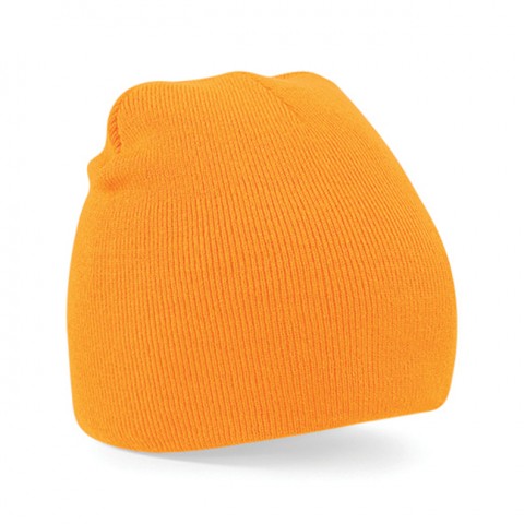 Fluorescent Orange - Czapka dzianinowa beanie