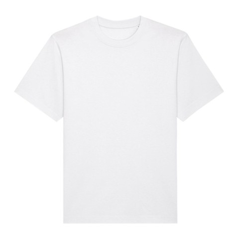 Biały T-shirt organiczny unisex Freestyler 