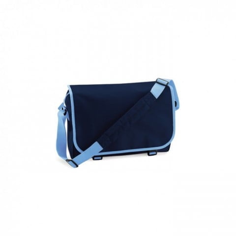 New French Navy/baby Blue - Messenger Bag