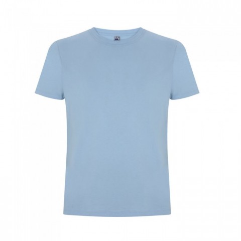 Błękitny t-shirt dla pracowników Continental unisex FS01 
