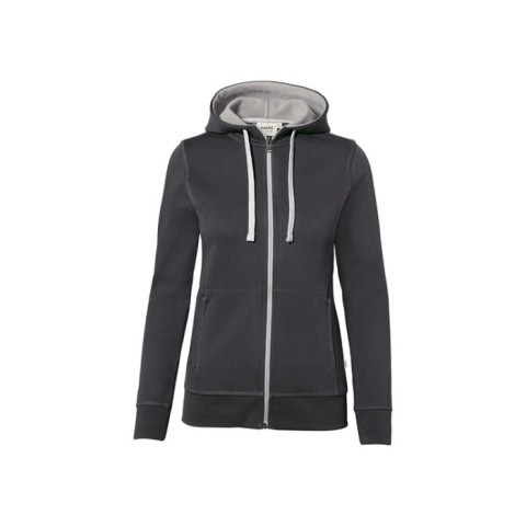 Carbon Grey - Damska bluza z kapturem 255