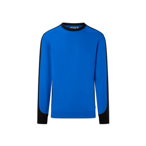 Niebieska Bluza unisex Kontrastowa MIKRALINAR® ECO 549