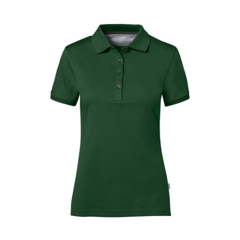Fir Green - Damska koszulka polo Cotton Tec 214
