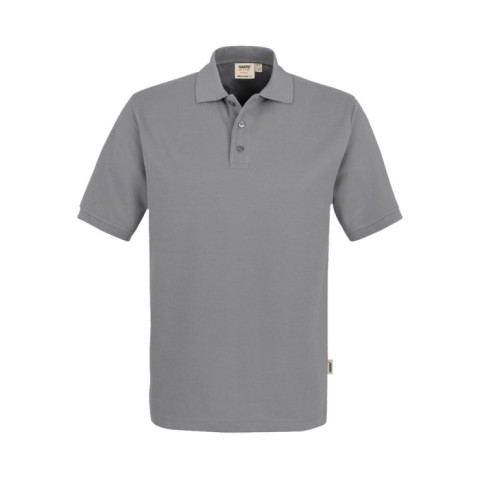 Koszulka polo szara unisex z grubej bawełny MIKRALINAR ECO GRS Hakro 569