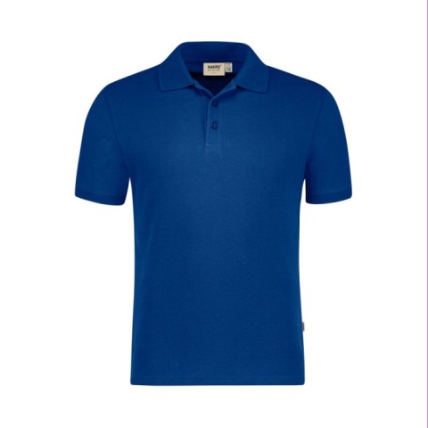 Niebieskie polo bawełniane unisex ORGANIC COTTON GOTS 501 Hakro