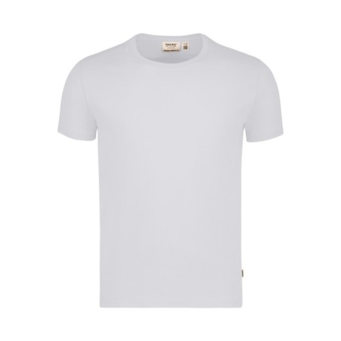 Biały t-shirt Hakro unisex MIKRALINAR® ECO GRS 530