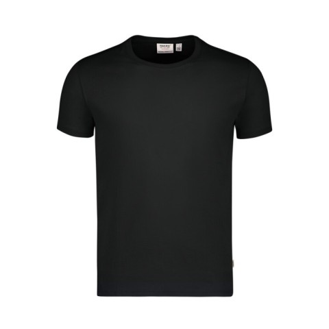 Czarny t-shirt Hakro unisex MIKRALINAR® ECO GRS 530