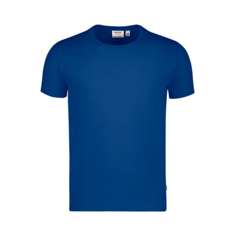 Niebieski t-shirt Hakro unisex MIKRALINAR® ECO GRS 530