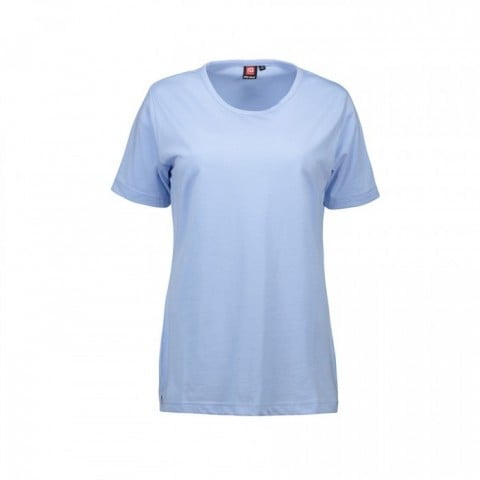 Niebieska damska koszulka z własnym drukiem ID Identity 0312