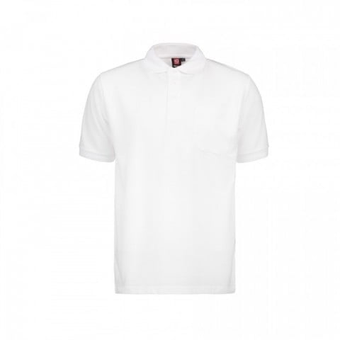 White - Męska koszulka polo ProWear z kieszonką