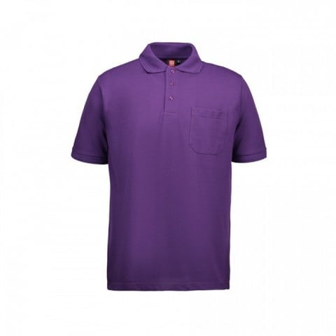 Purple - Herren Poloshirt ProWear mit Tasche