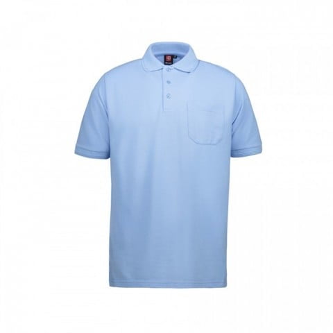 Light Blue - Herren Poloshirt ProWear mit Tasche