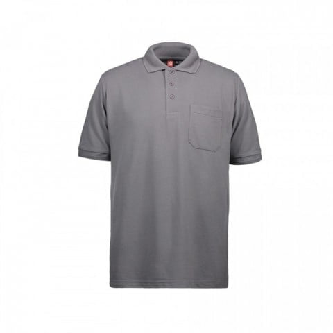 Silver Grey - Herren Poloshirt ProWear mit Tasche