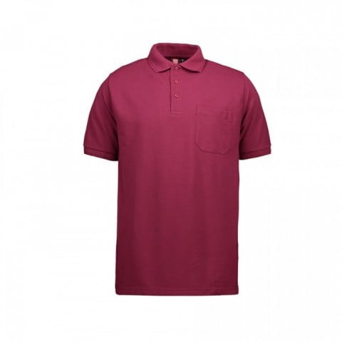 Bordeaux - Męska koszulka polo ProWear z kieszonką