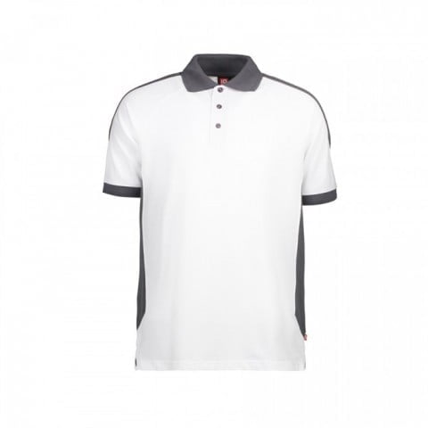 White - Dwukolorowa Koszulka polo Prowear