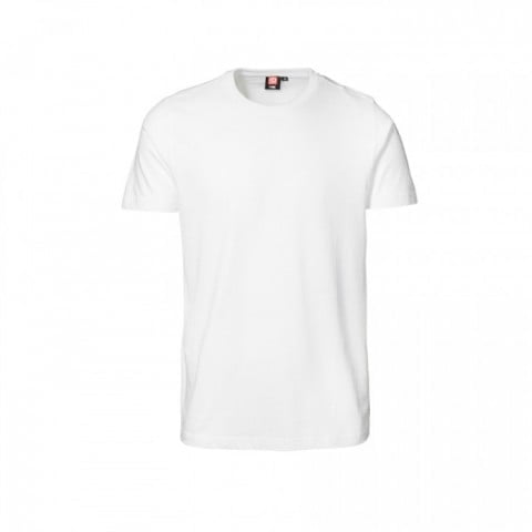 Męska koszulka slim w kolorze białym ID Identity 0502