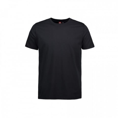 Men slim black t-shirt ID Identity 0502