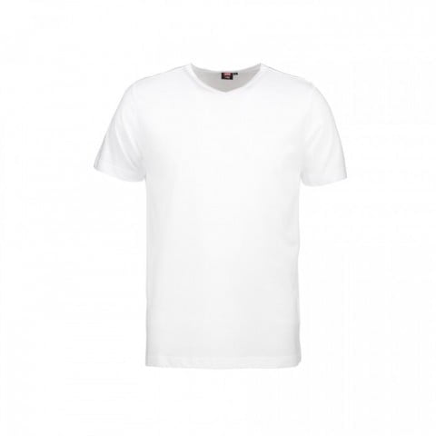 Biała męska dopasowana koszulka z własnym nadrukiem ID Identity 0514