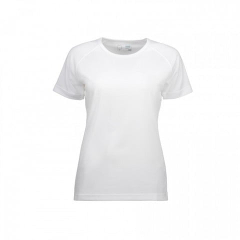 White - Damski T-shirt GAME Active 0571