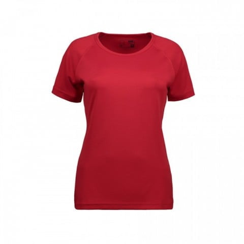Red - Damski T-shirt GAME Active 0571