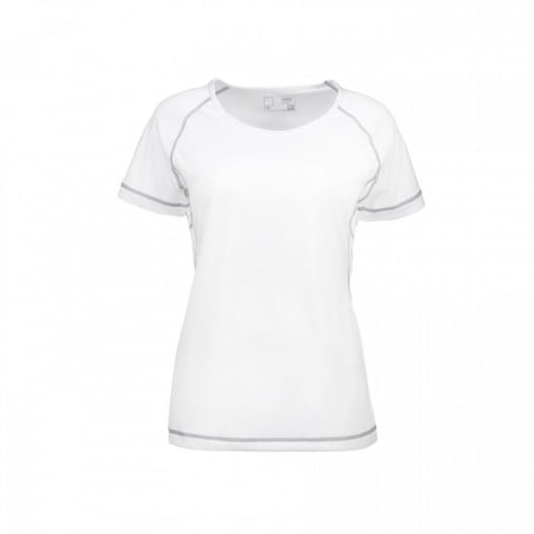 White - Damski T-shirt GAME Active 0581