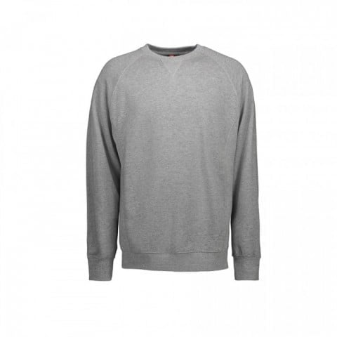 Grey Melange - Męska ekskluzywna bluza