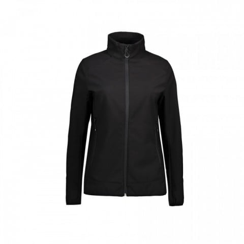 Black - Damen funktionelle Softshelljacke Klassik
