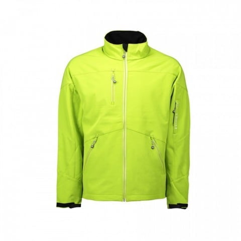Lime - Herren Kontrast Softshelljacke