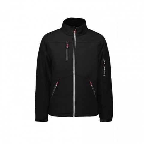 Black - Herren Kontrast Softshelljacke