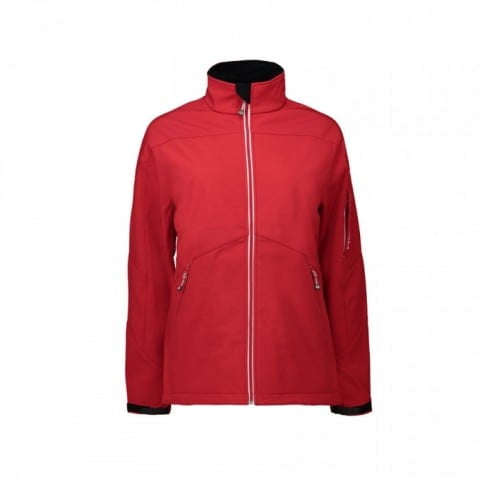 Red - Damen Kontrast Softshelljacke