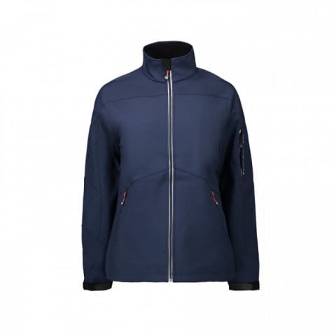 Navy - Damen Kontrast Softshelljacke