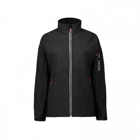 Black - Damen Kontrast Softshelljacke