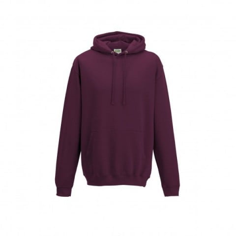 Burgundy - Bluza z kapturem College