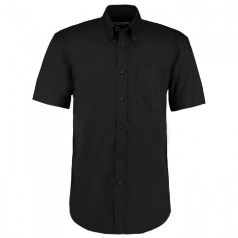 Black - Męska klasyczna koszula Fit Corporate