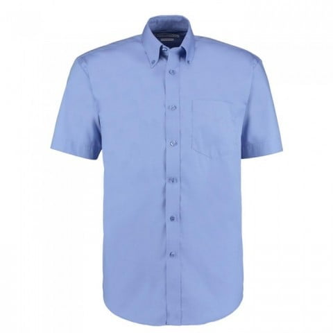 Middle Blue - Męska klasyczna koszula Fit Corporate