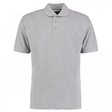 Heather Grey - Robocza koszulka polo Superwash 60°