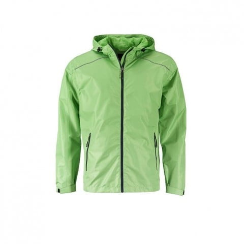 Spring Green - Mens` Rain Jacket