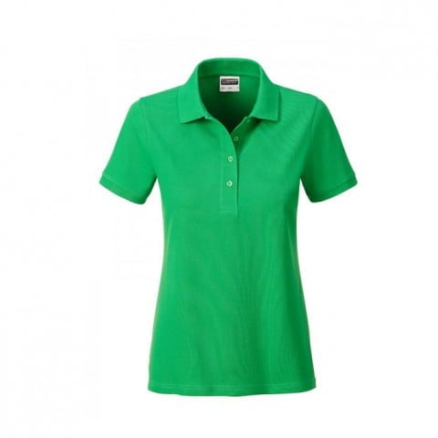 Fern Green - Damska koszulka polo Basic