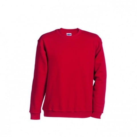 Red - Bluza Crewneck Heavy