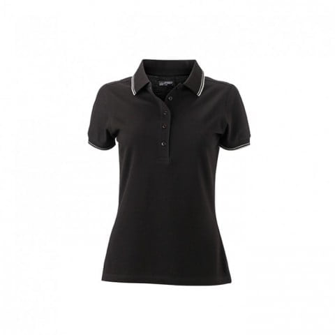Black - Frauen Poloshirt JN985