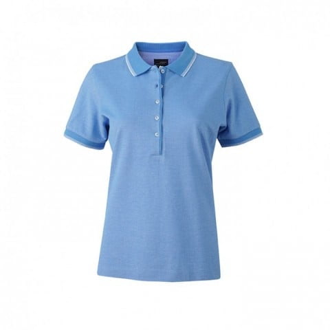 Light Blue - Damska koszulka polo JN703