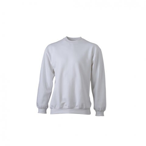 White - Bluza Crewneck Heavy