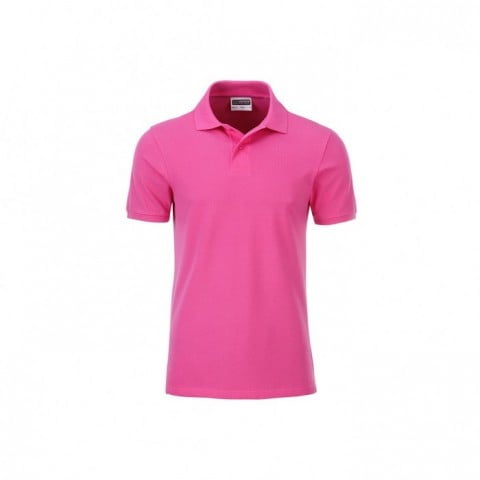 Pink - Męska koszulka polo Basic