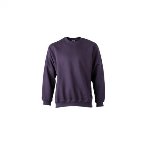 Aubergine - Bluza Crewneck Heavy