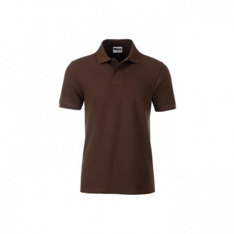 Brown - Męska koszulka polo Basic