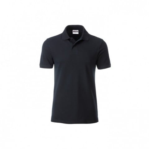 Black - Męska koszulka polo Basic
