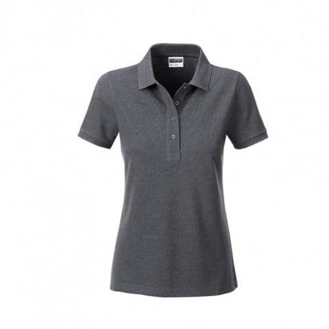 Black Heather - Damska koszulka polo Basic